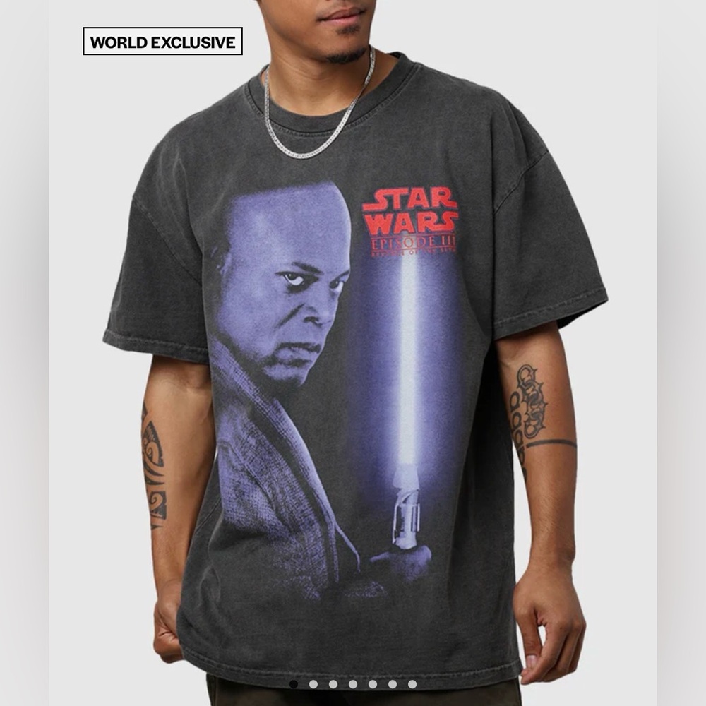 CULTURE KINGS STAR WARS EPISODE III '05 HEAVYWEIGHT VINTAGE T-SHIRT XL